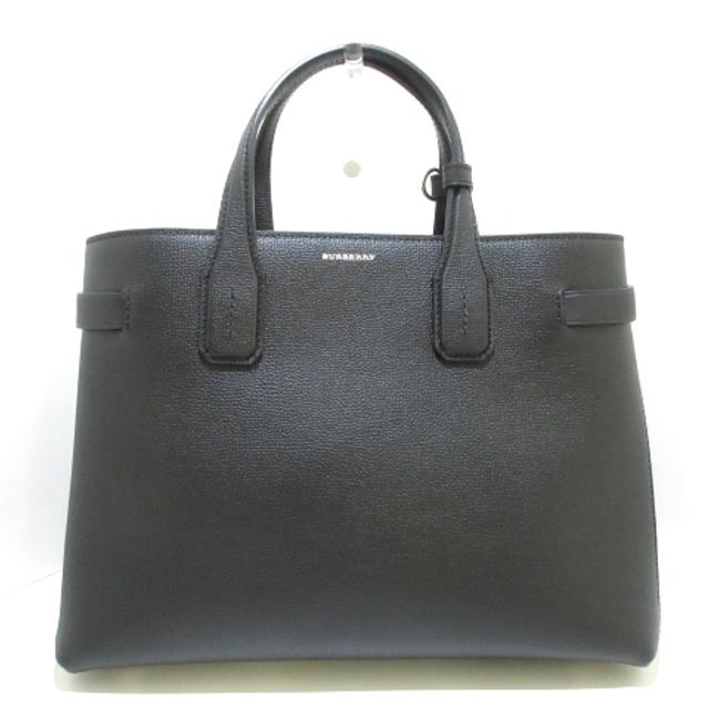 バーバリー トートバッグ美品 4077518 黒 - トートバッグ
