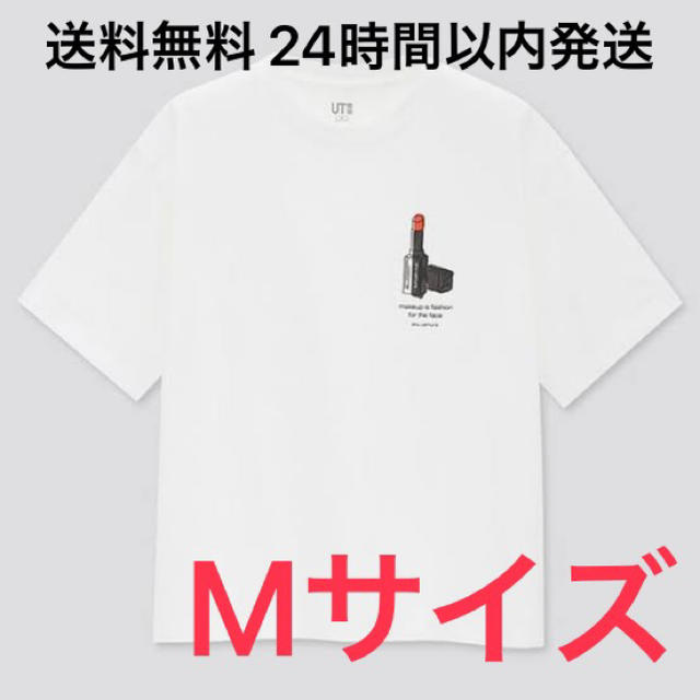 UNIQLO(ユニクロ)の【M】UNIQLO shu uemura コラボ【新品未使用】 レディースのトップス(Tシャツ(半袖/袖なし))の商品写真