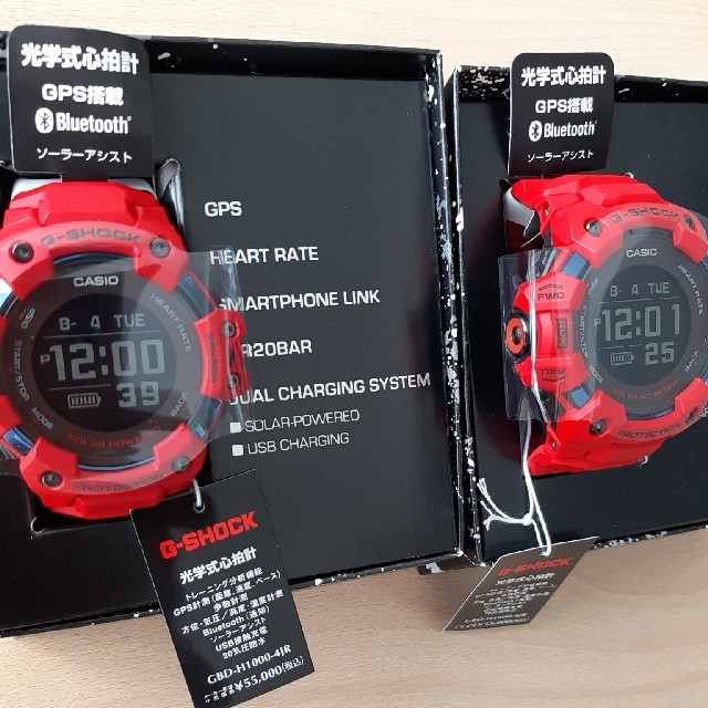 G-SHOCK 赤　GBD-H1000-4JR