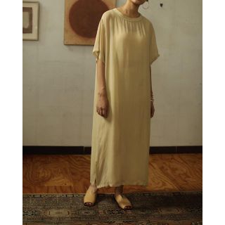 定番入荷 todayful Georgette Sheer Dress イエロー 38 ...