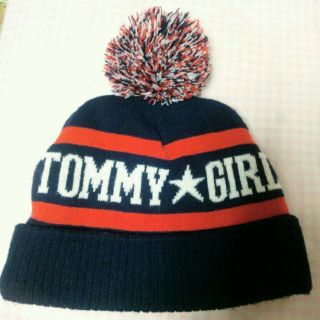 トミーガール(tommy girl)のtommy girl♡ニット帽(ニット帽/ビーニー)