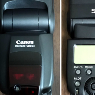 Canon - Canon スピードライト580EX II （ケース付き）の通販 by 