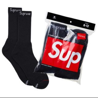 シュプリーム(Supreme)のSupreme Hanes Crew Socks 1足(ソックス)