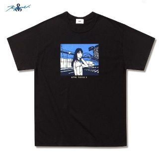 ソフ(SOPH)のMサイズ　KYNE TOKYO2 TEE ブラック  SOPH.(Tシャツ/カットソー(半袖/袖なし))