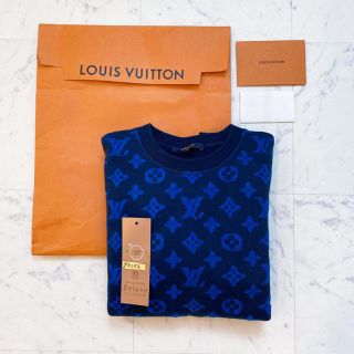 ルイヴィトン(LOUIS VUITTON)のルイヴィトン　フルモノグラムジャカードクルーネック　スウェット　志尊淳(スウェット)