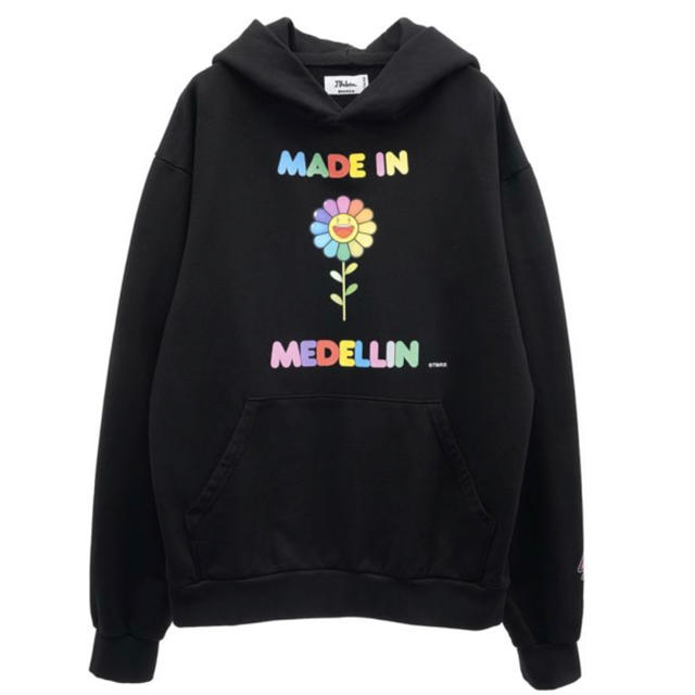 J Balvin x Takashi Murakami Hoodie black