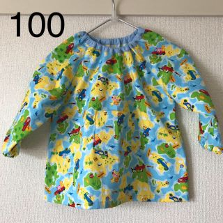 ハンドメイド＊スモック＊100(その他)