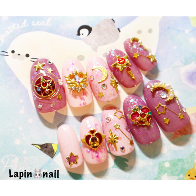 セーラームーン 可愛いネイルチップ きらきらネイルの通販 By Lapin Nail ラクマ セーラームーン 可愛いネイルチップ きらきらネイルの通販 By Lapin Nail ラクマ