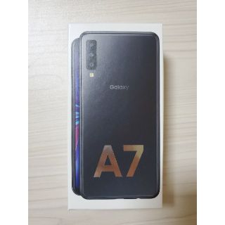 ギャラクシー(Galaxy)のGalaxyA7 black(スマートフォン本体)