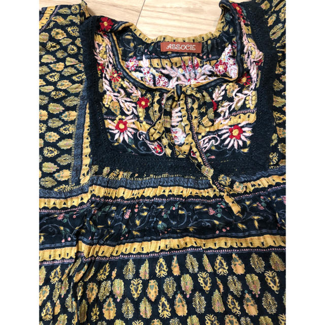 MALAIKA(マライカ)の【特価‼︎】刺繍 花柄 トップス レディースのトップス(シャツ/ブラウス(半袖/袖なし))の商品写真
