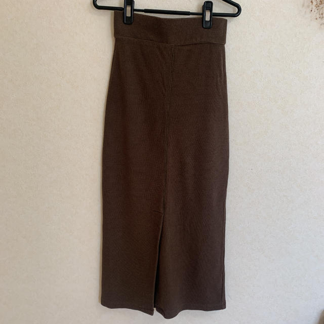 mystic(ミスティック)のワッフルタイトスカート レディースのスカート(ロングスカート)の商品写真