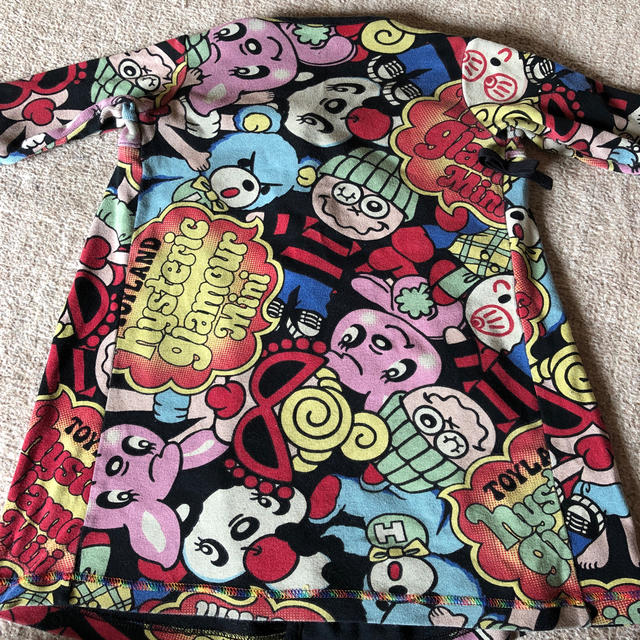 HYSTERIC MINI(ヒステリックミニ)のヒスミニ ドレス キッズ/ベビー/マタニティのベビー服(~85cm)(Ｔシャツ)の商品写真