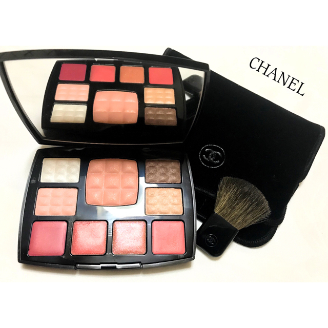 CHANEL(シャネル)のシャネル　海外限定品　新品　ポーチ&ブラシ付き コスメ/美容のキット/セット(コフレ/メイクアップセット)の商品写真