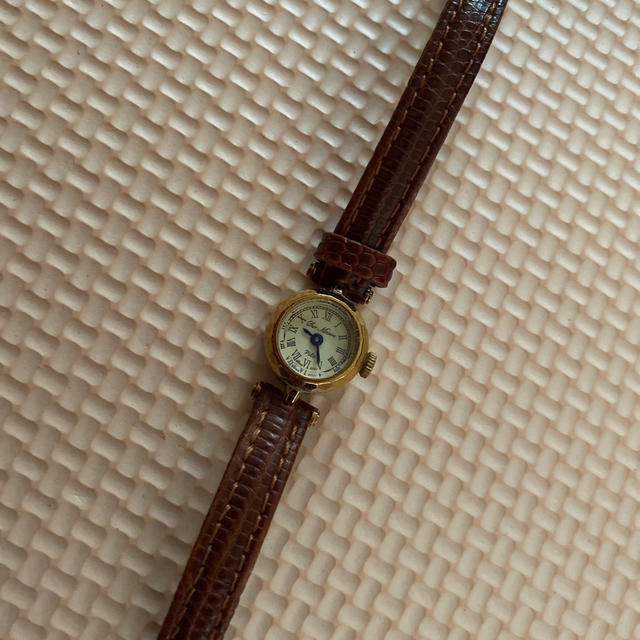 OMEGA(オメガ)のHIROB 腕時計　茶色 レディースのファッション小物(腕時計)の商品写真