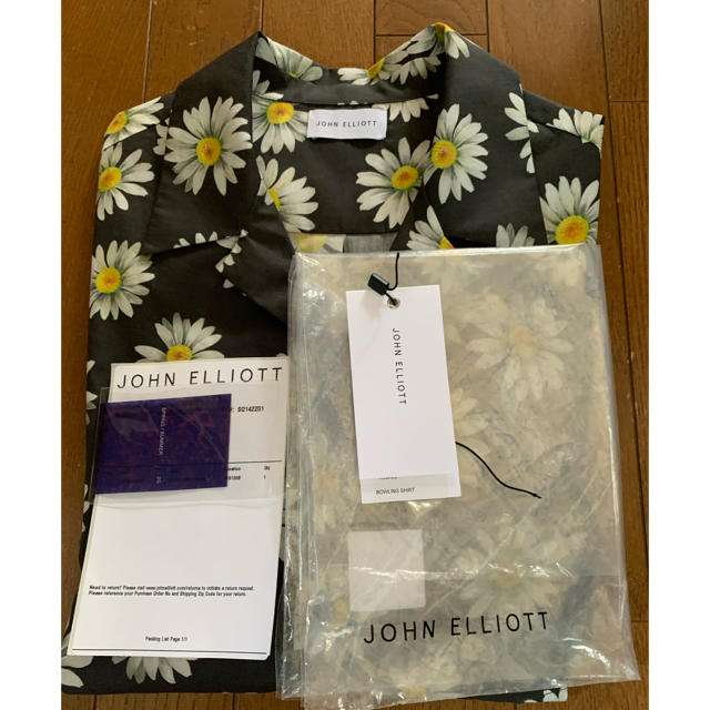 John Elliott bowling shirt daisy 2