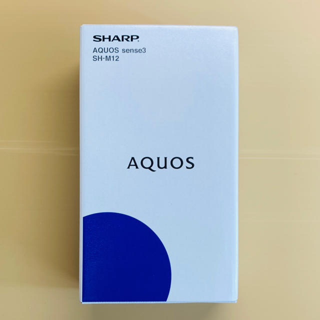 AQUOS sense3 SH-M12 新品未開封