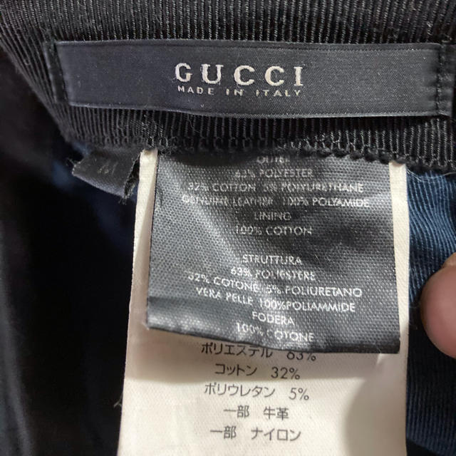 Gucci(グッチ)のGUCCI キャップ メンズの帽子(キャップ)の商品写真