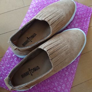 ミネトンカ(Minnetonka)のMINNETONKAスリッポン(スリッポン/モカシン)