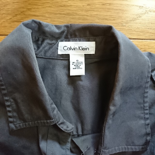 Calvin Klein(カルバンクライン)の【再お値下げ】カルバン・クラインの紺色のワンピース レディースのワンピース(ひざ丈ワンピース)の商品写真