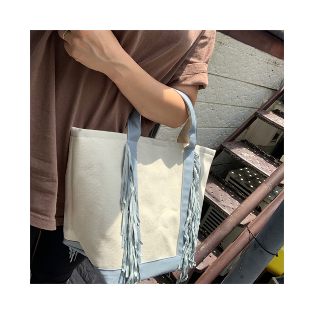 限定SALE2023 オーダー受付中*.+゚ ミニトートの通販 by erichanmade|ラクマ トートバッグ フリンジトート 通販人気