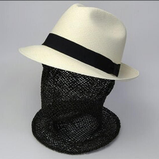 ボルサリーノ(Borsalino)のパナマ帽　パナマハット　中折れ帽　ボルサリーノ好きな方(ハット)