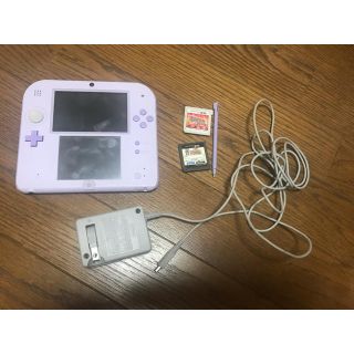 ニンテンドー2DS(ニンテンドー2DS)の2DS/ラベンダー(携帯用ゲーム機本体)