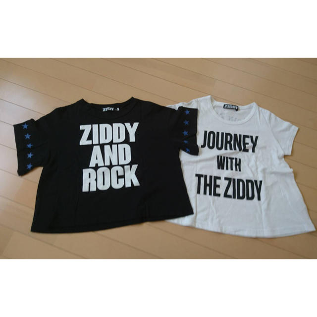 ZIDDY(ジディー)のZIDDY♡♡Tシャツ2枚セット キッズ/ベビー/マタニティのキッズ服女の子用(90cm~)(Tシャツ/カットソー)の商品写真