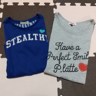 シマムラ(しまむら)の【ピクも様☆専用】キッズ♡半袖カットソー   150cm      2枚おまとめ(Tシャツ/カットソー)