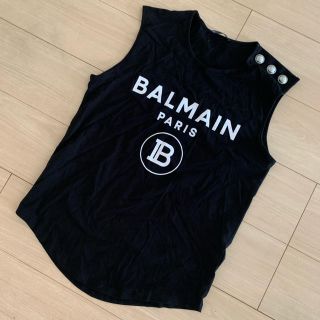 バルマン(BALMAIN)のBALMAIN バルマン　ノースリーブ　トップス(Tシャツ(半袖/袖なし))