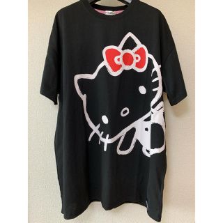 サンリオ(サンリオ)のハローキティ ロングTシャツ 大きいサイズ 4L(Tシャツ(半袖/袖なし))