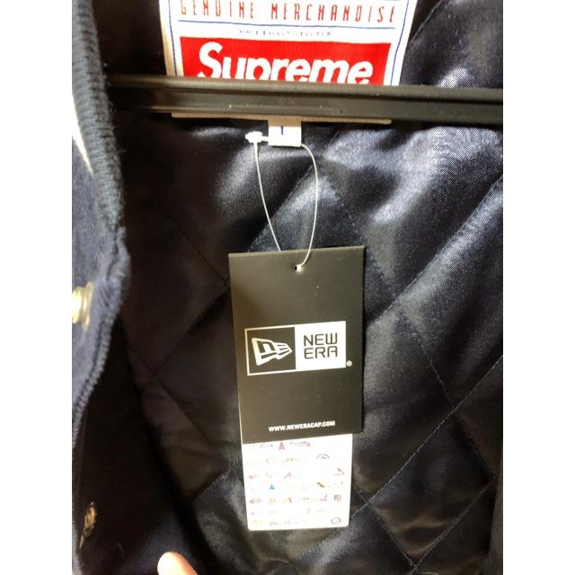 Supreme  MLB  Jacket Navy L (専用) 1