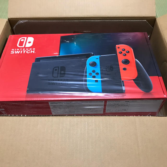 Switch 任天堂スイッチ 本体 ネオンブルー レッド 新品未開封