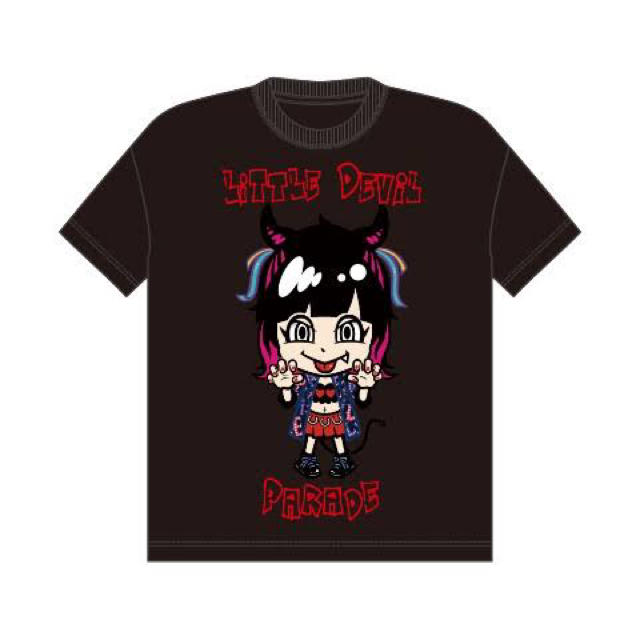 SPINNS(スピンズ)の【LiSA×SPINNS】キャラクタービッグTシャツ（ブラック) エンタメ/ホビーのタレントグッズ(ミュージシャン)の商品写真