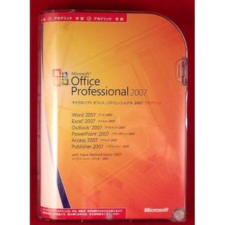 マイクロソフト(Microsoft)の正規●Microsoft Office Professional2007●製品版(その他)