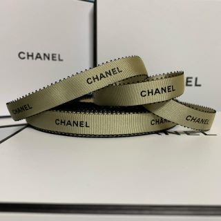 シャネル(CHANEL)のCHANEL ラッピング リボン GOLD  1m(ラッピング/包装)