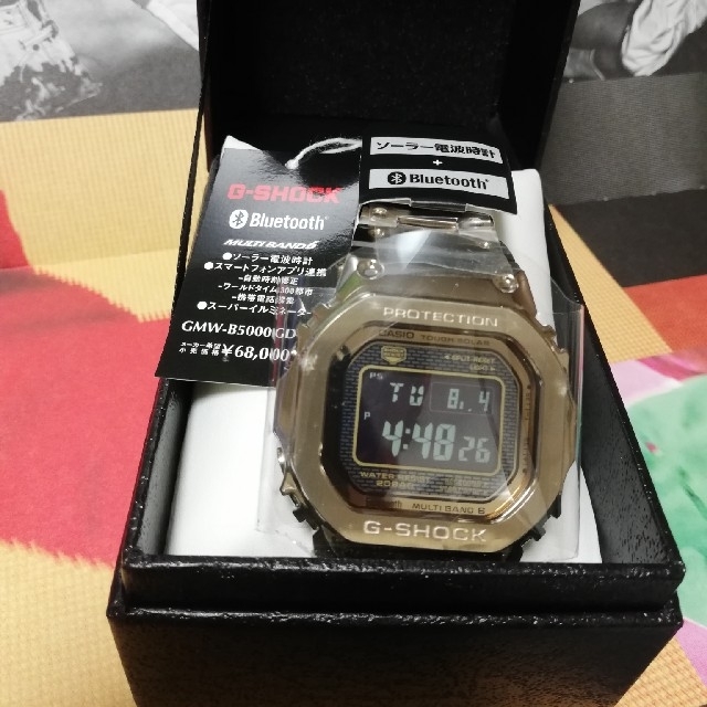 【新品】CASIO G-SHOCK GMW-B5000GD-9JF　国内正規品Goldゴールド