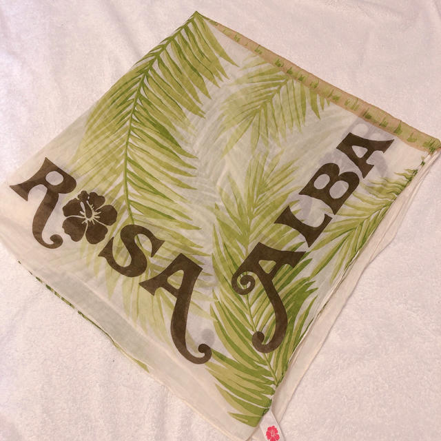 ALBA ROSA(アルバローザ)のALBA ROSA アルバローザ/大人気！ヤシの葉パレオ　ストール レディースのファッション小物(バンダナ/スカーフ)の商品写真