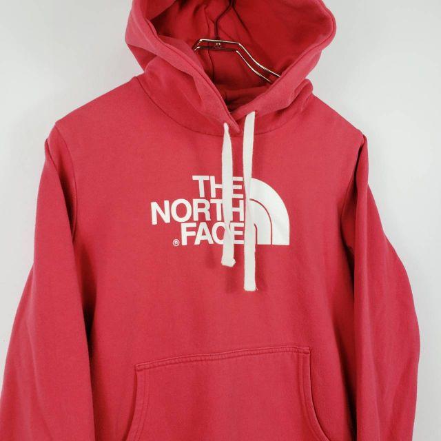 THE NORTH FACE パーカーladies ビッグロゴピンク