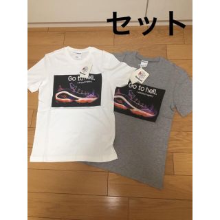 リーボック(Reebok)の新品　定価8778円　リーボック　半袖　Tシャツ　セット　スニーカー　アディダス(Tシャツ/カットソー(半袖/袖なし))