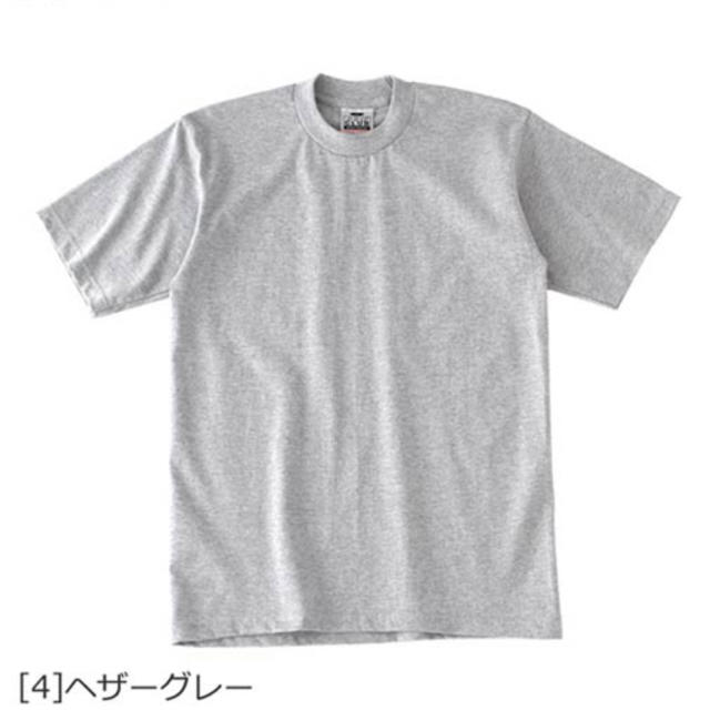 【XL】 PRO CLUB ヘビーウェイト ヘザーグレー メンズのトップス(Tシャツ/カットソー(半袖/袖なし))の商品写真