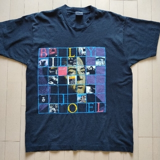 ヴィンテージ当時物89'ビリージョエルBILLY JOELアメリカツアーTシャツ(Tシャツ/カットソー(半袖/袖なし))