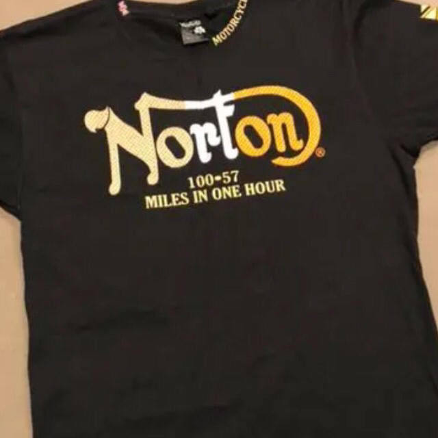 Norton(ノートン)のNorton バイカーTシャツ　黒. メンズのトップス(Tシャツ/カットソー(半袖/袖なし))の商品写真