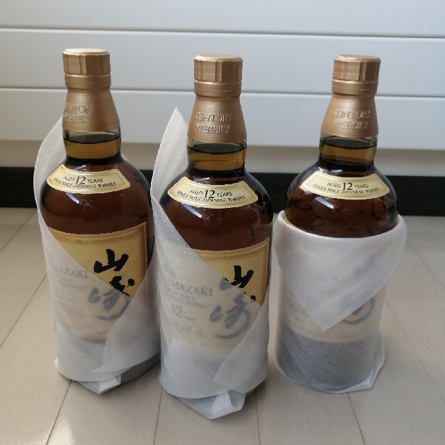 山崎 12 年 ３本 ウイスキー