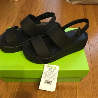 クロックス(crocs)のお値下げしました！クロックス　サンダル　W6(サンダル)