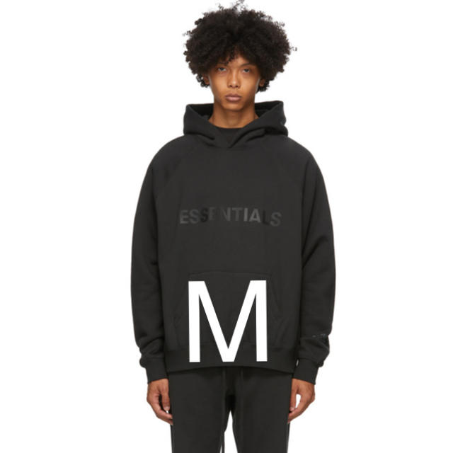 FOG essentials フーディー パーカー M 黒トップス