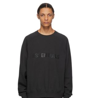 フィアオブゴッド(FEAR OF GOD)のFOG essentials トレーナー スウェット 黒(スウェット)