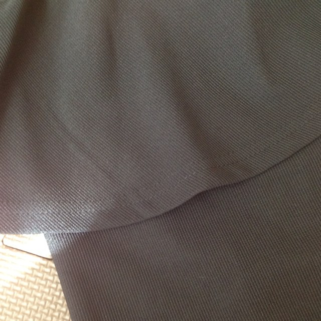 ペプラムタイトスカート レディースのスカート(ミニスカート)の商品写真