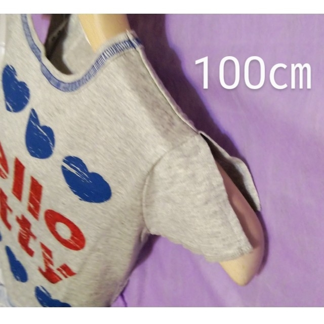 サンリオ(サンリオ)のハローキティ 100㎝  Tシャツ キッズ/ベビー/マタニティのキッズ服女の子用(90cm~)(Tシャツ/カットソー)の商品写真