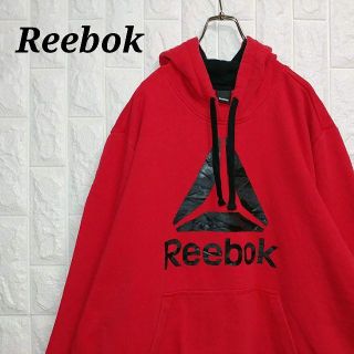 リーボック(Reebok)のリーボック ビッグシルエット パーカー スウェット トレーナー プリント(パーカー)