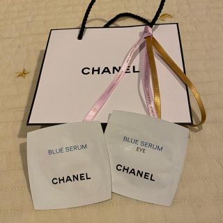 シャネル(CHANEL)のCHANEL ブルーセラムandショッパー(サンプル/トライアルキット)